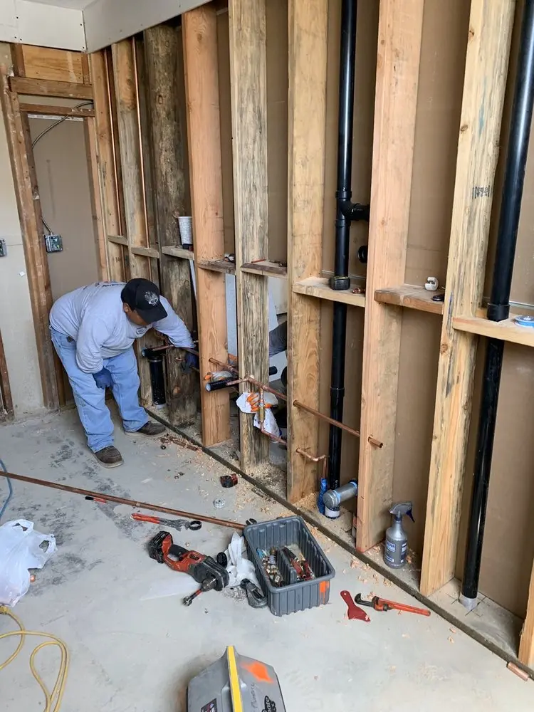 Commercial rough-in plumbing for Gas Line Repair in Reidville